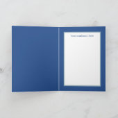 retro baby boy add sentiment Card Kaart (Binnen)