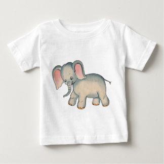 Retro Baby Elephant Baby Romper