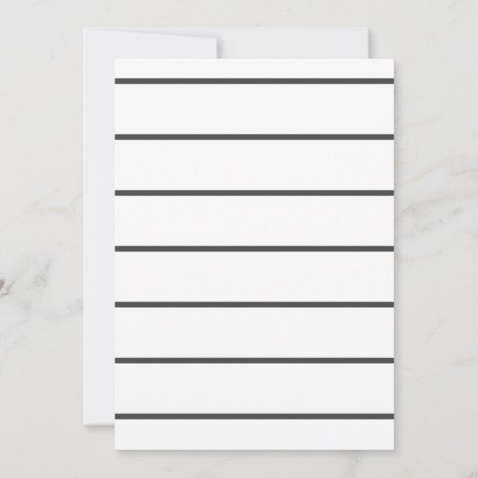 Retro Baby is Baby shower koffieparen Kaart (Achterkant)