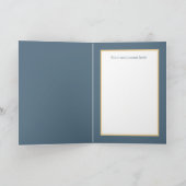 retro baby jongen voegt gevoel toe kaart (Binnen)