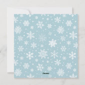 Retro Baby rendier | Aangepaste vlakke kerst Kaart (Achterkant)