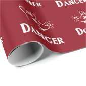 Retro-Baby rendier Cadeaupapier (Rol Hoek)