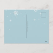 Retro Baby rendier | kerst-Briefkaart Feestdagenkaart (Achterkant)