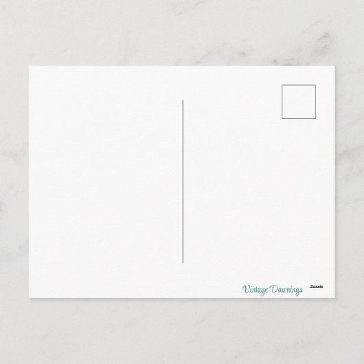  Retro Baby Snellere groeten Feestdagenkaart (Achterkant)