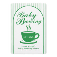 Retro babyborrel in koffiehuisstijl - Vintage Groe