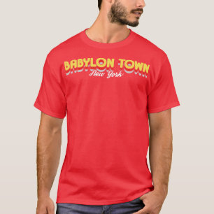Retro Babylon Town New York T-shirt