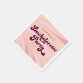 Retro Bachelorette Napkins Servet (Hoek)