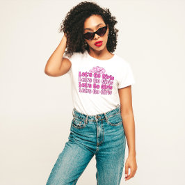 Retro Bachelorette Party Bruid T-shirt