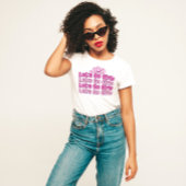 Retro Bachelorette Party Bruid T-shirt
