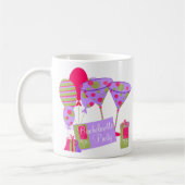 Retro Bachelorette Party Koffiemok (Links)