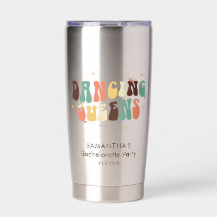 Retro Bachelorette Party Meisjes Weekend Keepsake Geïsoleerde Drinkbeker