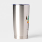 Retro Bachelorette Party Meisjes Weekend Keepsake Geïsoleerde Drinkbeker (Rechts)