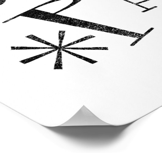 Retro Bachelorette Party Poster (Hoek)