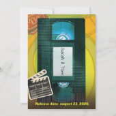 Retro Back to 90s Wedding Invitation (Voorkant)