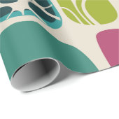 Retro background, illustrationmid,century,modern,p cadeaupapier (Rol Hoek)