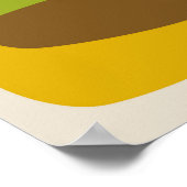 Retro background, illustrationmid,century,modern,p poster (Hoek)