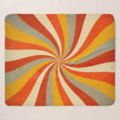 retro background with twist patternbackground,retr sherpa deken (Voorkant (horizontaal))