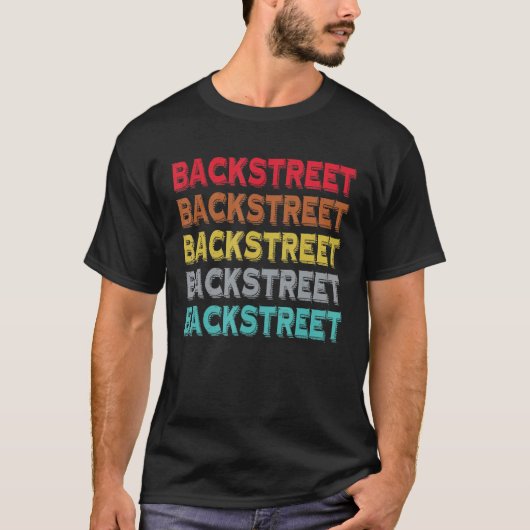Retro Backstreet 2 T-shirt (Voorkant)