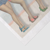 Retro baden schoonheden decoupage tissuepapier (Detail)