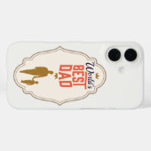 Retro Badge Esthetische telefoonhoes | vaderschap Case-Mate iPhone Case (Achterkant (horizontaal))