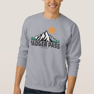 Retro Badger Pass Ski Trui