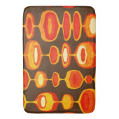 retro badmat uit de jaren '70 - tapijt (Voorkant Verticaal)