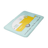 Retro Badmat van de Kampeerauto (Gekanteld)