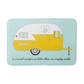 Retro Badmat van de Kampeerauto (Voorkant)