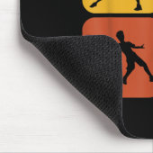 Retro Badminton I Racket I Shuttle I Badminton Muismat (Hoek)