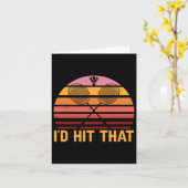 Retro Badminton is daar een voorbeeld van Kaart (Gele Bloem)