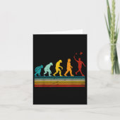 Retro Badminton met Shuttle Evolution Darwin Kaart (Voorkant)