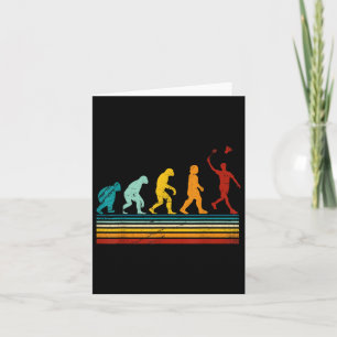 Retro Badminton met Shuttle Evolution Darwin Kaart
