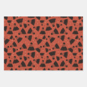 Retro Badminton Shuttlecock patroon Inpakpapier Vel (Voorkant 3)