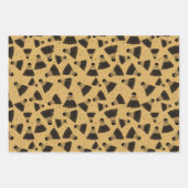 Retro Badminton Shuttlecock patroon Inpakpapier Vel (Voorkant 2)