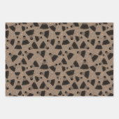 Retro Badminton Shuttlecock patroon Inpakpapier Vel (Voorkant)