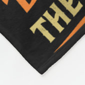Retro badminton spreuk - Grappige shuttle quote Fleece Deken (Hoek)