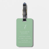 Retro bagage labels (Achterkant verticaal)