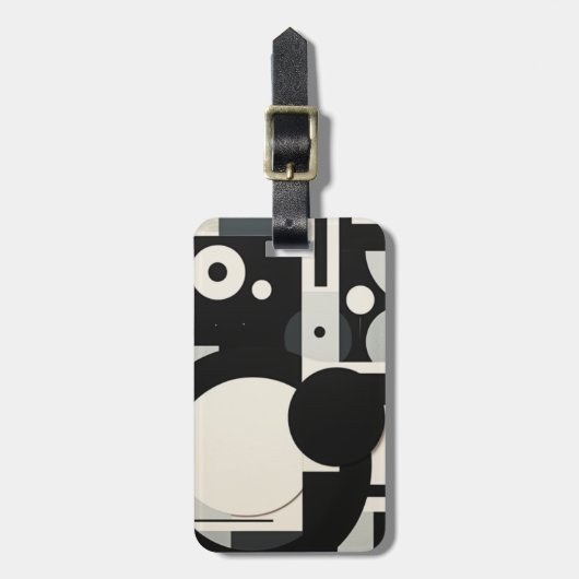 Retro bagagelabel (Voorkant verticaal)
