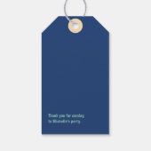 Retro Bagagelabel Verjaardagsfeest Cadeaulabel (Achterkant)