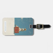 Retro bagagelabels voor reizen (Voorkant horizontaal)