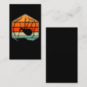 Retro Bagpipe Musical Instrument Bagpiper Visitekaartje (Voorkant / Achterkant)