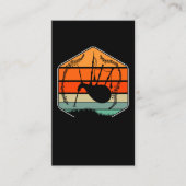 Retro Bagpipe Musical Instrument Bagpiper Visitekaartje (Voorkant)