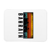 Retro bahrain  magneet (Horizontaal)