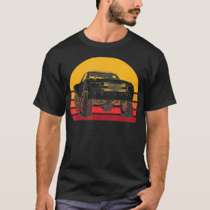 Retro Baja Truck Off Road Trophy Trucking Vehicle T-shirt