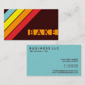 retro BAKE Visitekaartje (Voorkant / Achterkant)