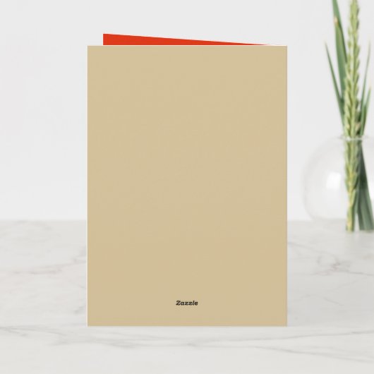 Retro Baker Pin-Up  Kaart (Achterkant)