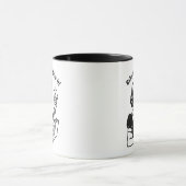 Retro Baking Humor 50s Vrouw Gift Mok (Midden)