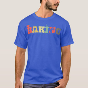 Retro Baking Muffins Cookie Bakery Vintage Baker T-shirt
