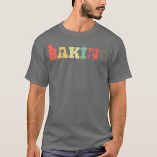 Retro Baking Muffins Cookie - Bakkerij  Baker T-shirt