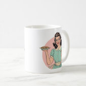 Retro bakker dames mok (Voorkant rechts)